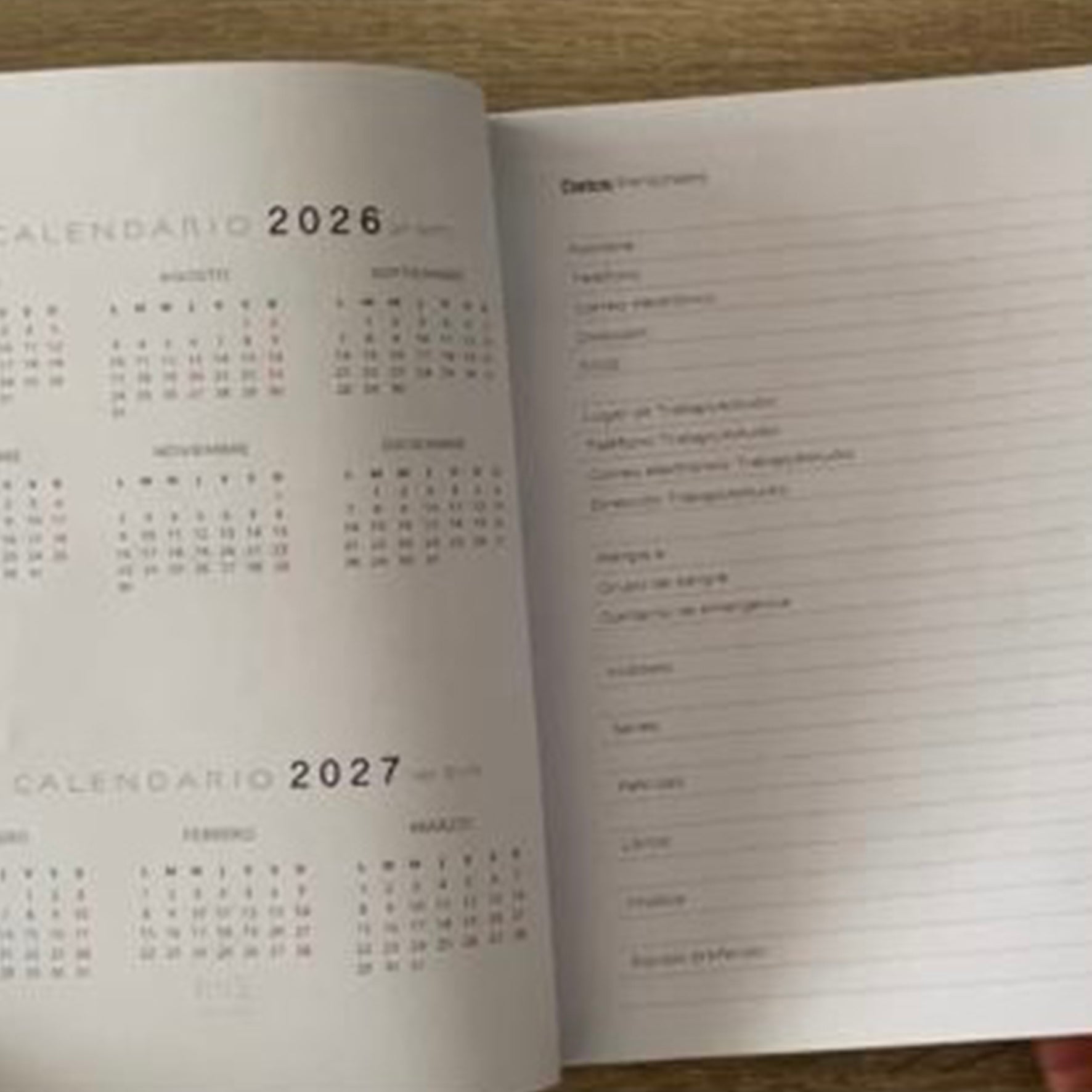 Planner 6 - Seis meses de orden, a tu manera.