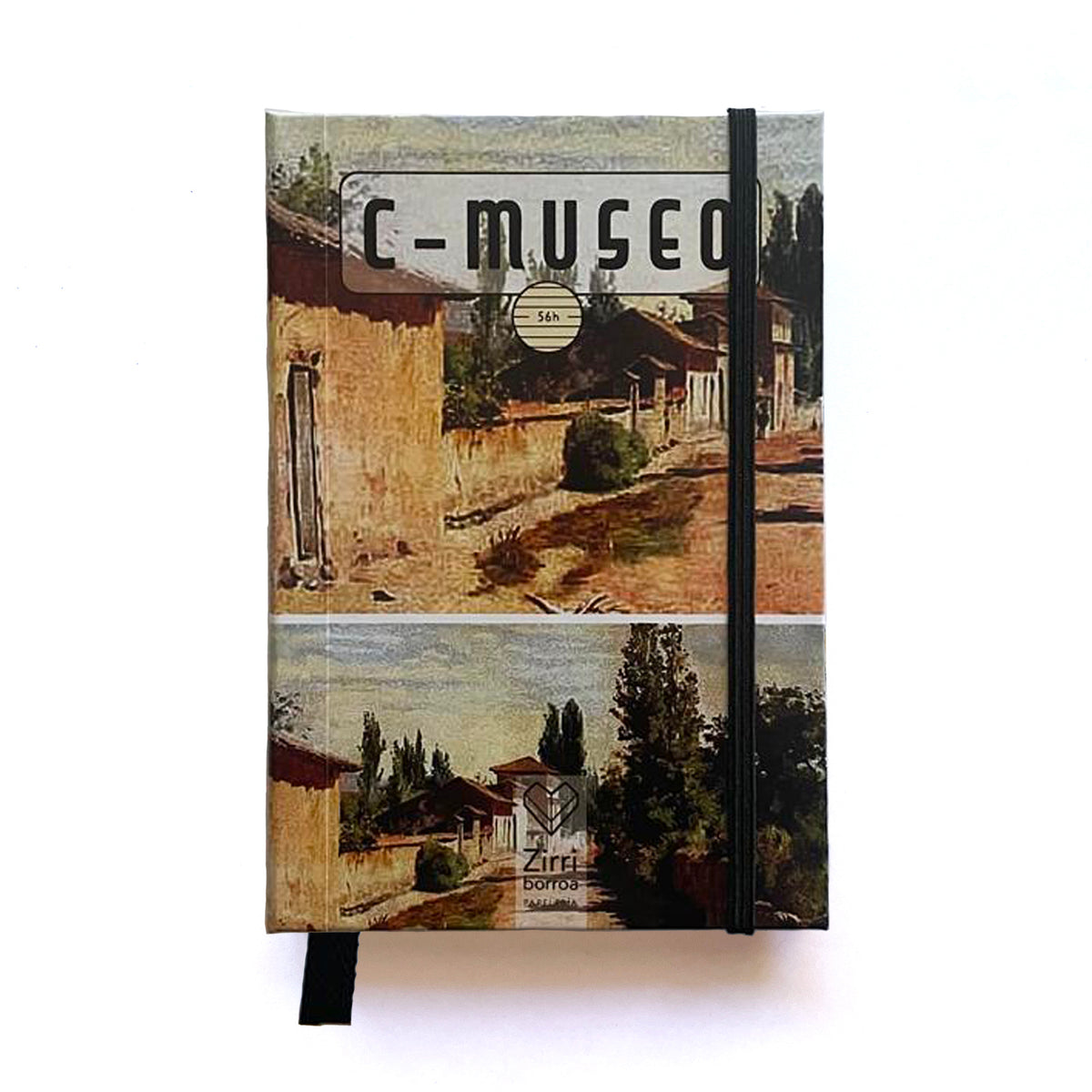 C-Museo “Calle antigua de Limache” - Libreta con arte en su portada