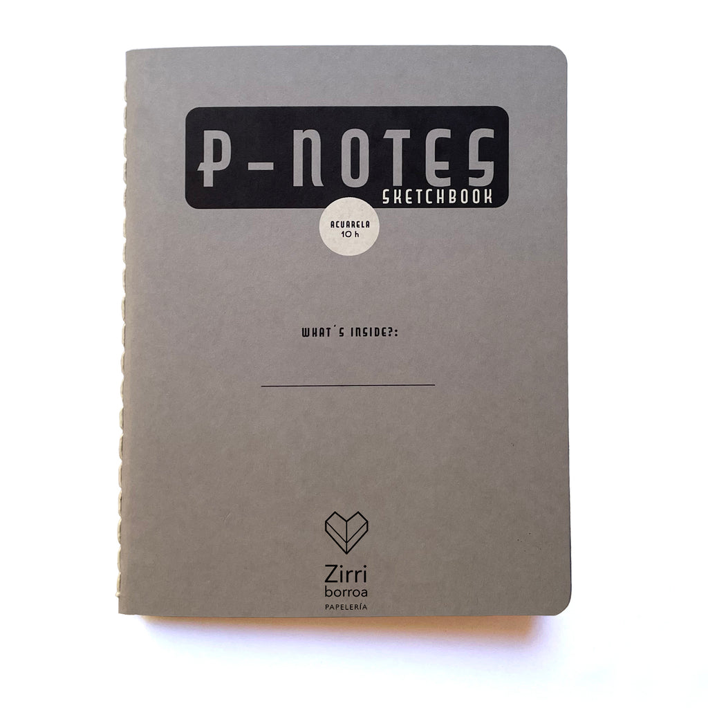 P-Notes Sketchbook acuarela - Libreta para pintar