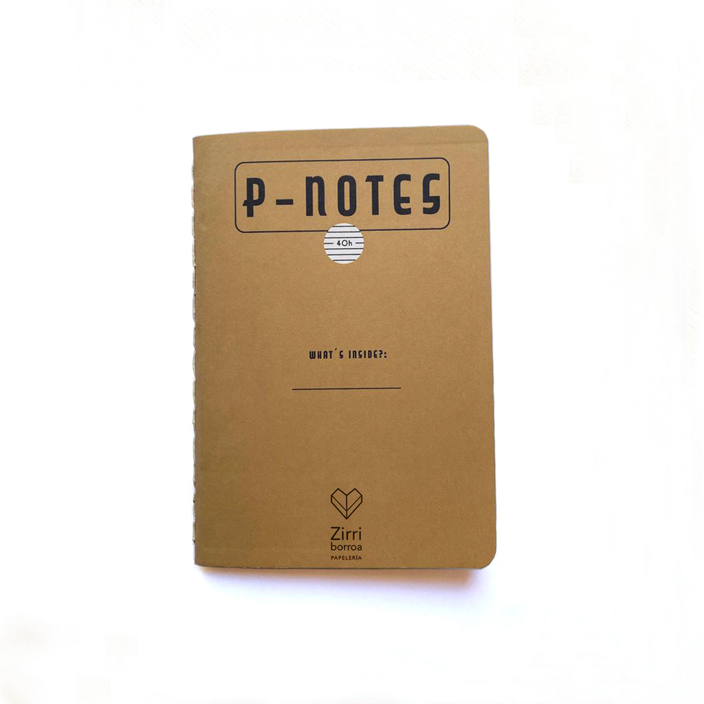 P-Notes Mini - Libreta para ideas, orden y regalo