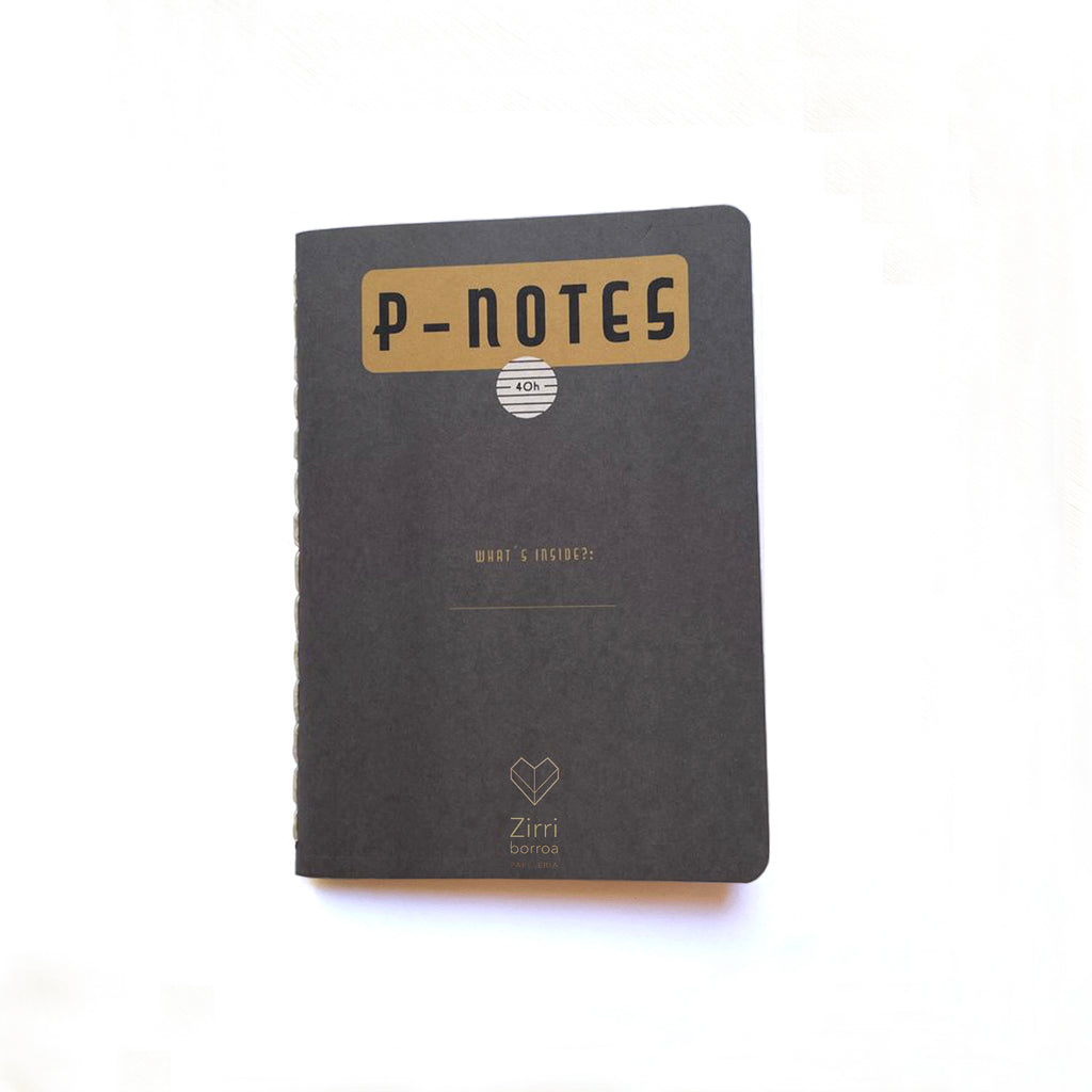 P-Notes Mini - Libreta para ideas, orden y regalo